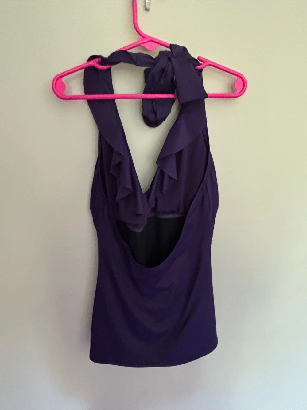 Ralph Lauren Deep Purple Tankini Top